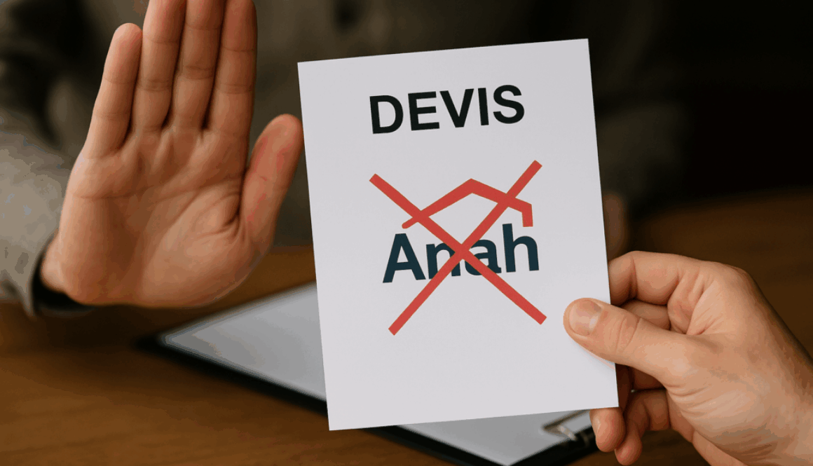 Devis refusé par l'Anah